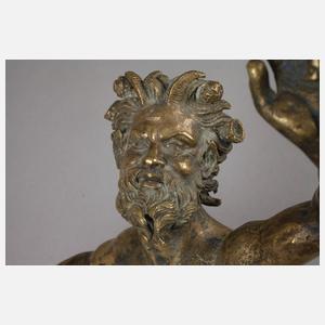 Halbdarstellung des Faunes aus Pompeji