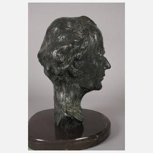 nach Auguste Rodin, Büste Komponist Gustav Mahler