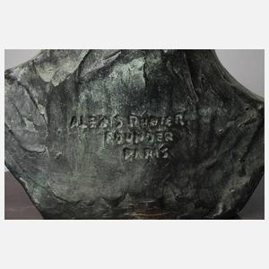 nach Auguste Rodin, Büste Komponist Gustav Mahler