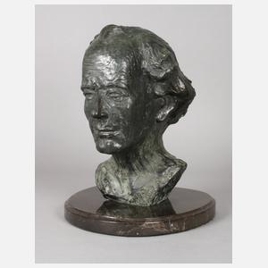 nach Auguste Rodin, Büste Komponist Gustav Mahler