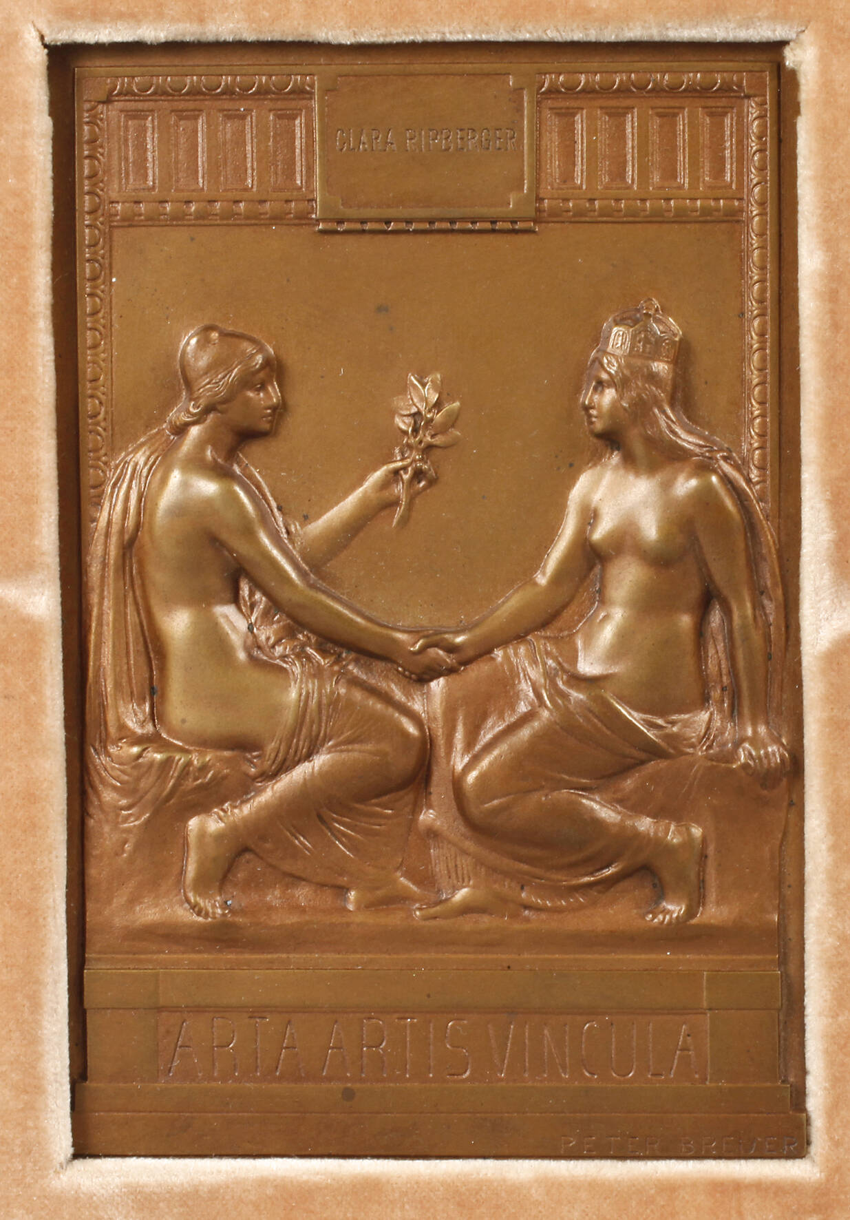 Peter Breuer, Gedenkmedaille "Arta Artis Vincula"