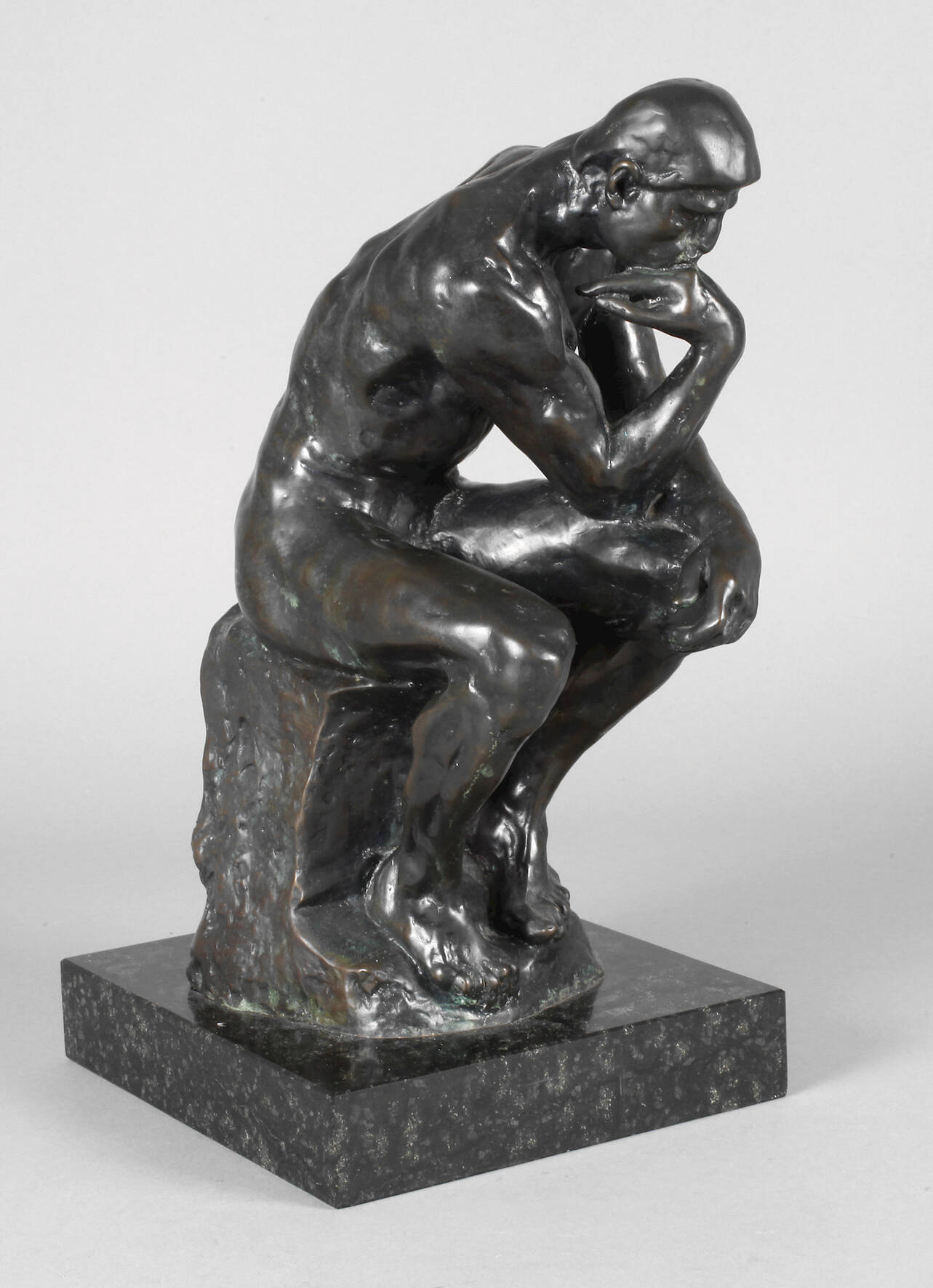 Bronzefigur ”Der Denker”