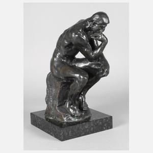 Bronzefigur ”Der Denker”