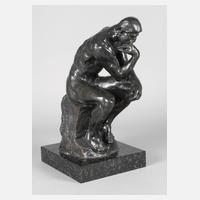 Bronzefigur ”Der Denker”111