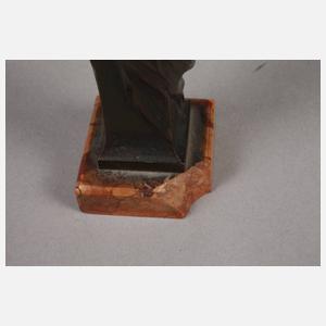 Kleine Mädchenbüste Jugendstil