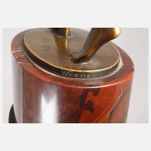 Eugen Wagner, schreitender Damenakt