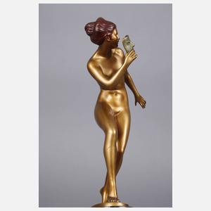 Otto Schmidt-Hofer, Akttänzerin mit Maske