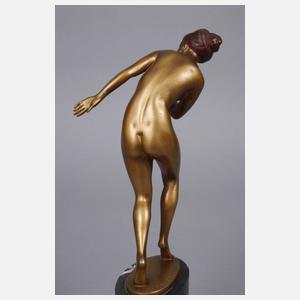 Otto Schmidt-Hofer, Akttänzerin mit Maske