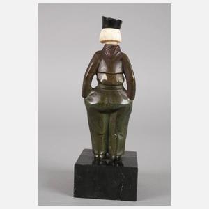 Alfred Jorel, Chryselephantin Modedame