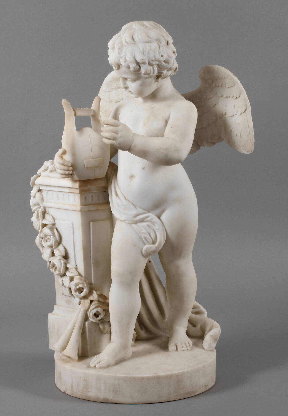 Große qualitätsvolle Engelsfigur