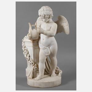 Große qualitätsvolle Engelsfigur