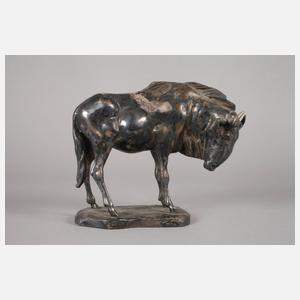 Christian Metzger, stehendes Gnu