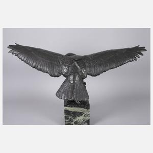 Anton Büschelberger, Adler auf Kugel