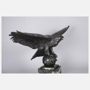 Anton Büschelberger, Adler auf Kugel