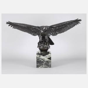 Anton Büschelberger, Adler auf Kugel