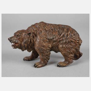 Wiener Bronze großer Braunbär