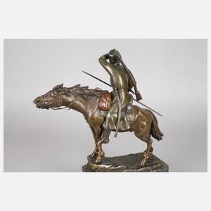 Wiener Bronze, kaukasischer Kosake
