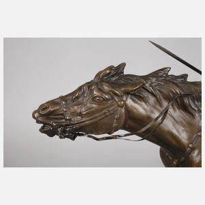 Wiener Bronze, kaukasischer Kosake