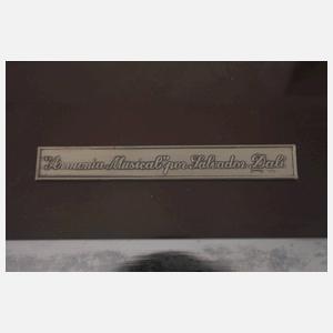 Salvador Dalí, Bildplatte Silber