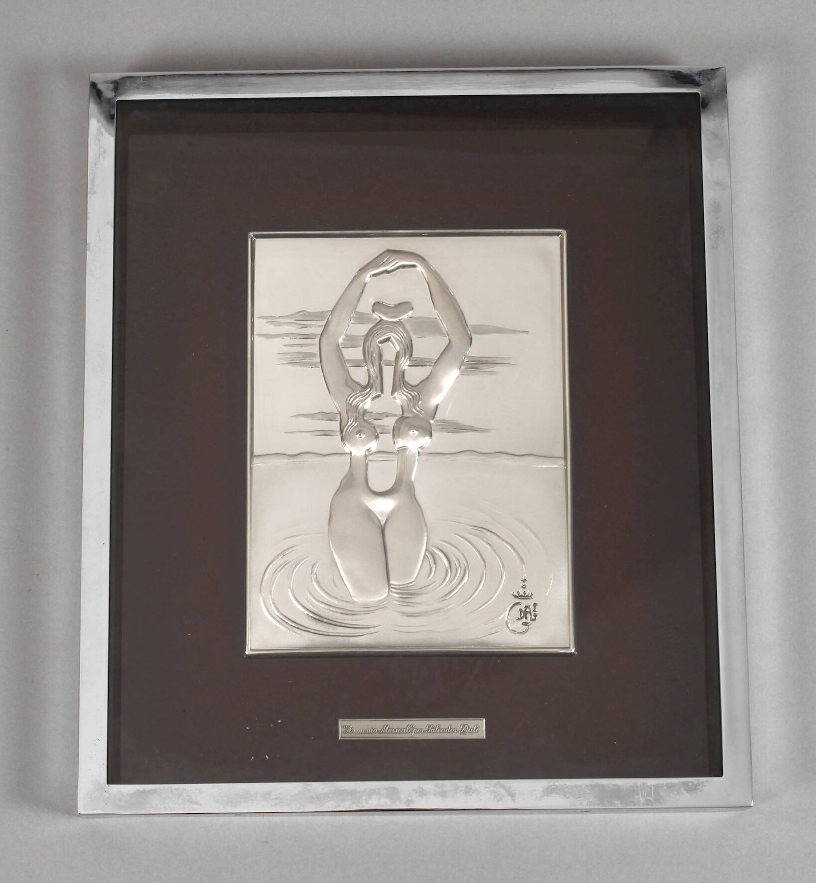 Salvador Dalí, Bildplatte Silber