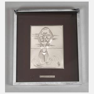 Salvador Dalí, Bildplatte Silber