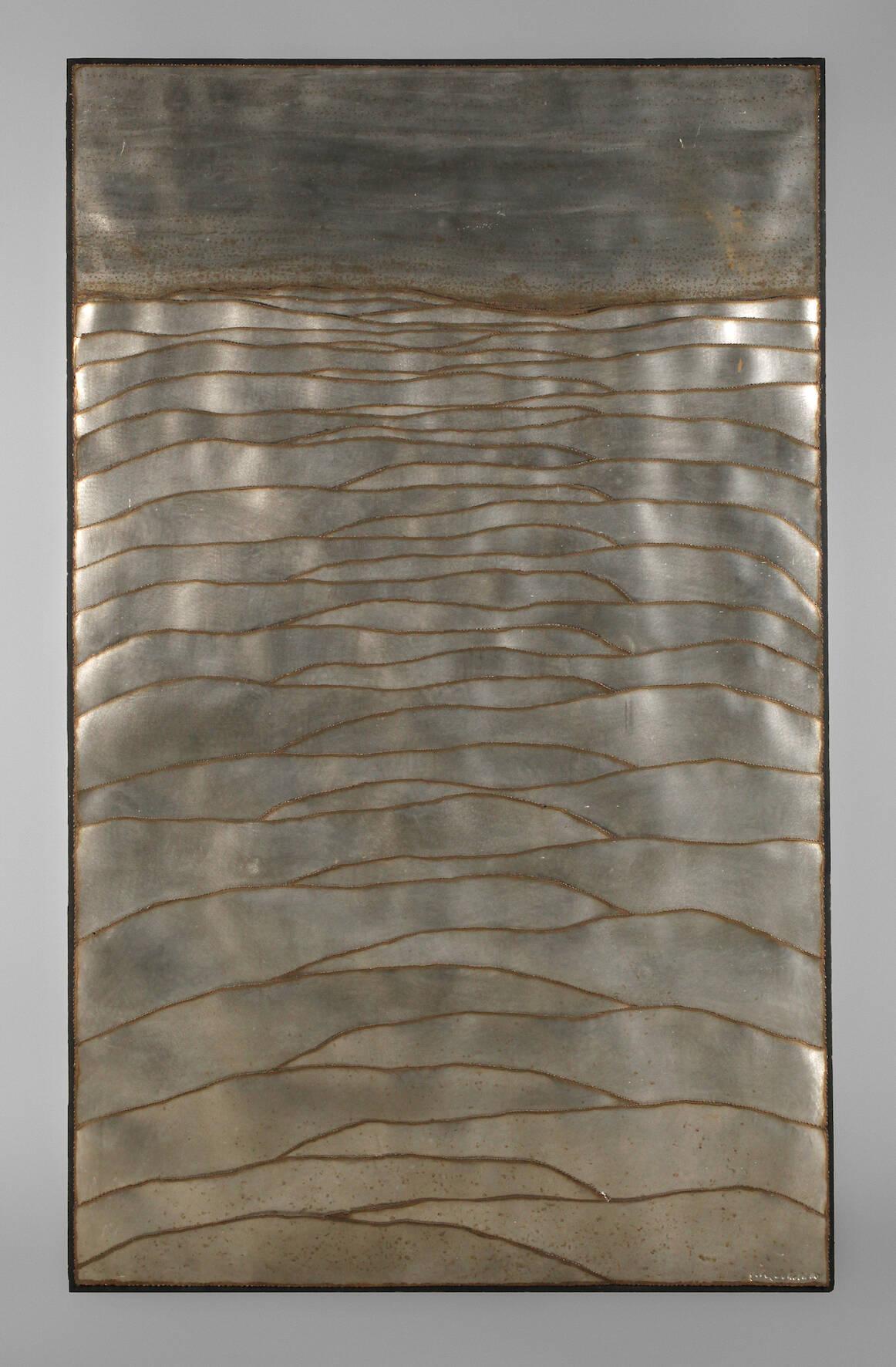 Jorge Machold, Metallskulptur "Wellen"