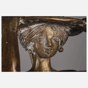 Marlene Neubauer-Woerner, Dame mit Hut