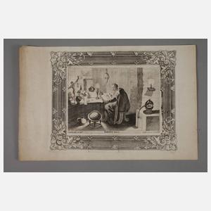 Anton Joseph von Prenner, In der Gelehrtenstube