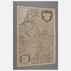 Hubert Jaillot, Rheinkarte