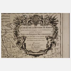 Hubert Jaillot, Rheinkarte