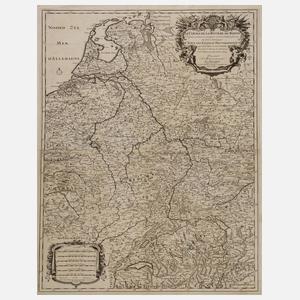 Hubert Jaillot, Rheinkarte