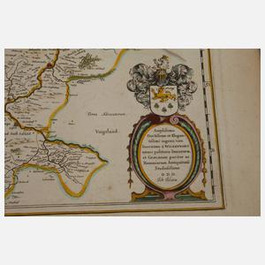 Joan Willemszoon Blaeu, Karte von Thüringen