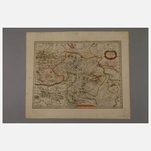 Tilemann Stella, Karte Mannsfelder Land