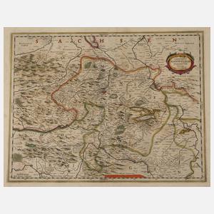 Tilemann Stella, Karte Mannsfelder Land