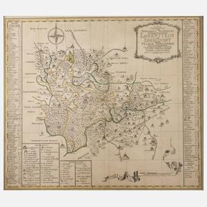 Peter Schenk, Karte Gebiet Lobenstein, Ebersdorf