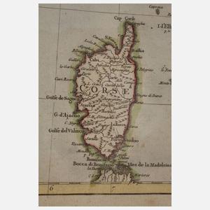 Rizzi Zannoni, Karte Norditalien