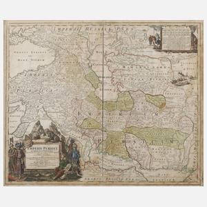 Johann Baptista Homann, Karte Persien