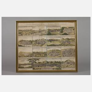 Johann Baptista Homann, Persische Stadtansichten