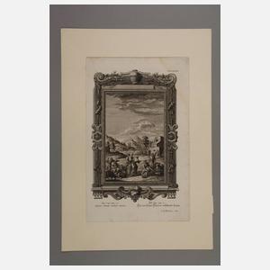 Vier barocke Bibelillustrationen