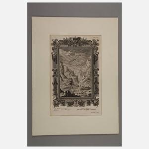 Vier barocke Bibelillustrationen