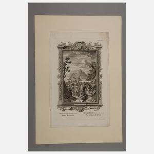 Vier barocke Bibelillustrationen