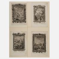 Vier barocke Bibelillustrationen111