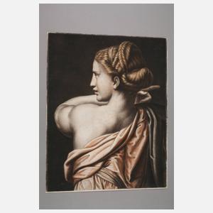 Pierre Michel Alix, attr., Damenportrait