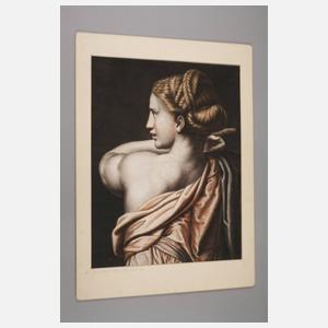 Pierre Michel Alix, attr., Damenportrait