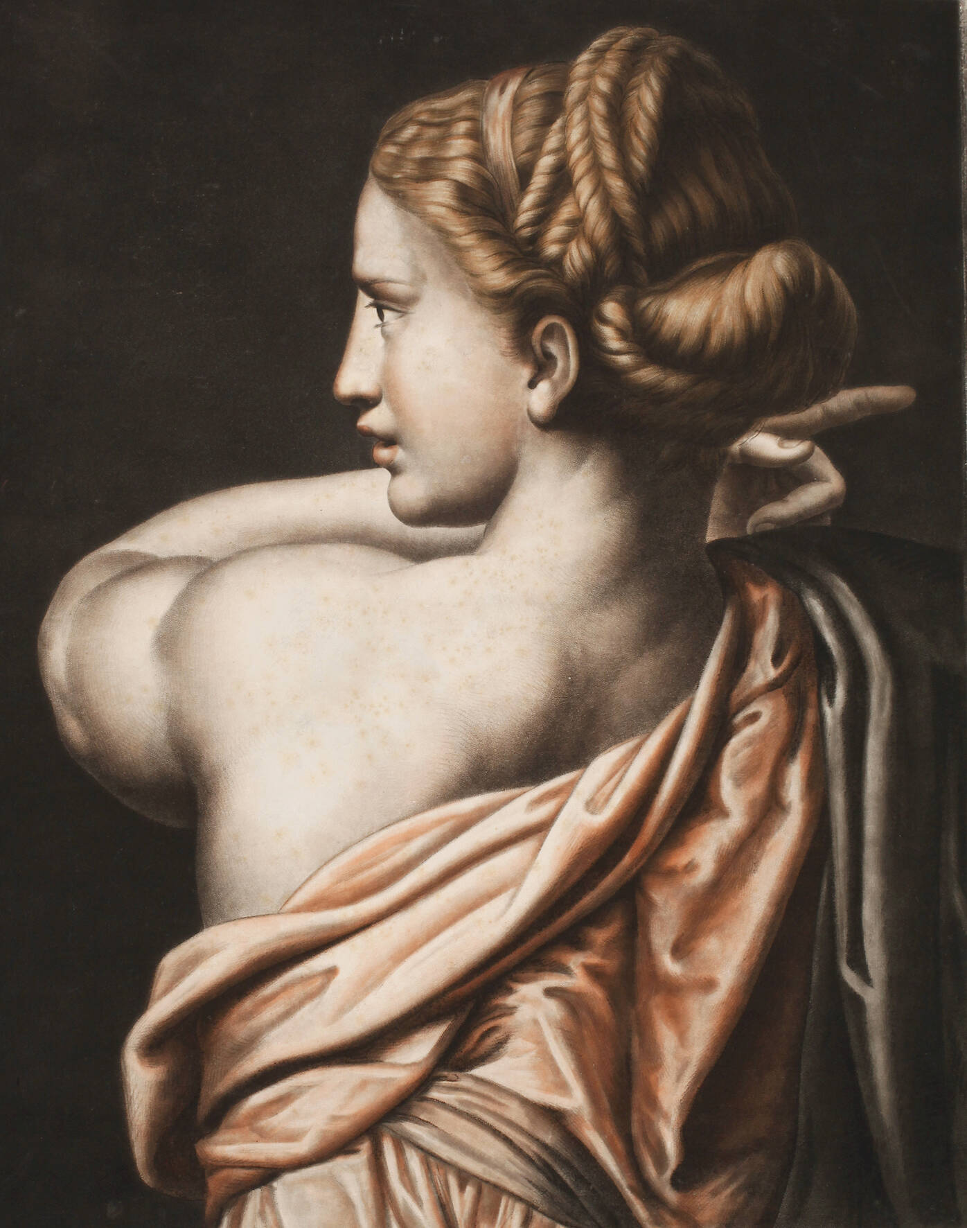 Pierre Michel Alix, attr., Damenportrait