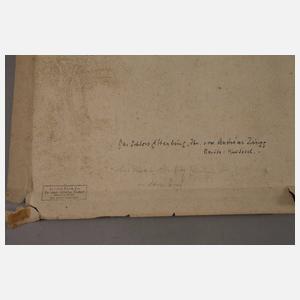 Adrian Zingg, Ansicht von Schloss Altenburg