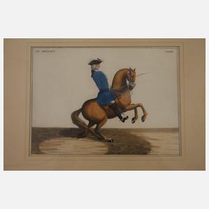 Graphikfolge "Reitschule"