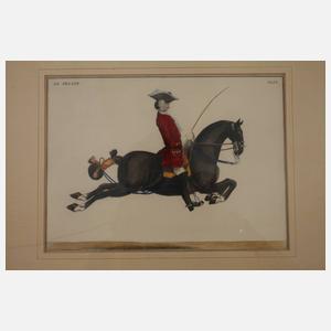 Graphikfolge "Reitschule"