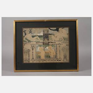 Johann Michael Bossard, Junge Liebe