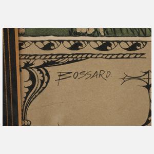 Johann Michael Bossard, Junge Liebe